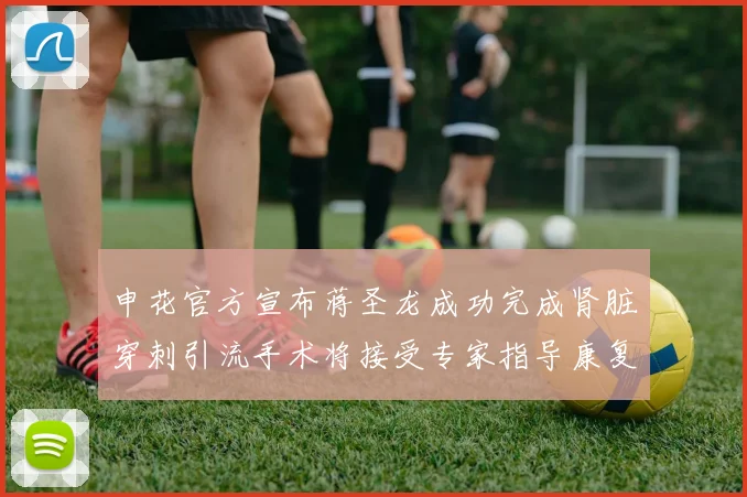 申花官方宣布蒋圣龙成功完成肾脏穿刺引流手术将接受专家指导康复治疗